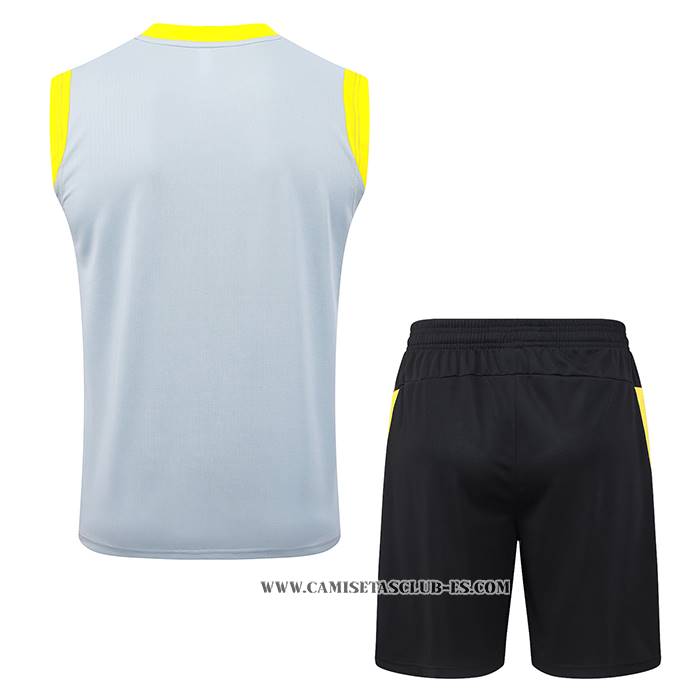 Chandal del Borussia Dortmund 25-26 Sin Mangas Gris